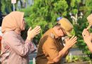 Apel Pagi Perdana dan Halal Bihalal Pasca Lebaran, Pj. Wali Kota Bekasi