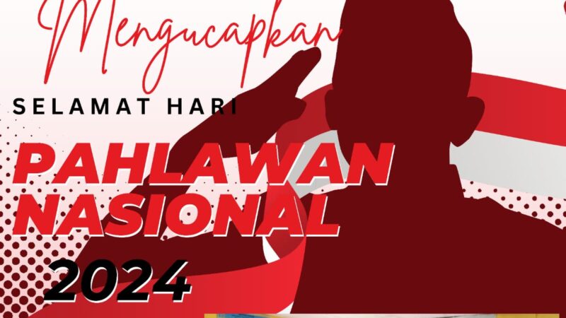 Dinas Ketahanan Pangan Kabupaten Musirawas mengucapkan Selamat Hari Pahlawan Nasional  10 Nopember 2024