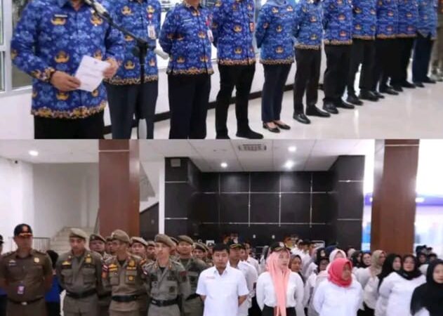 Pj Wako Lubuklinggau Pimpin Apel Pembinaan Netralitas ASN 