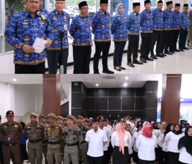 Pj Wako Lubuklinggau Pimpin Apel Pembinaan Netralitas ASN 