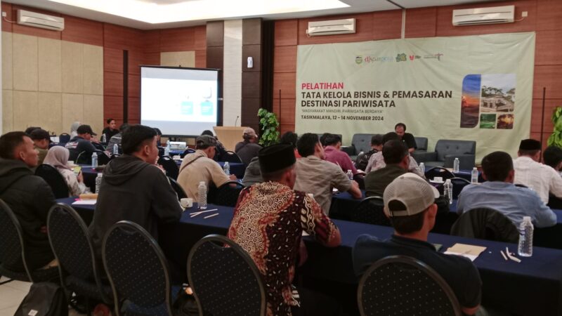 Pelatihan Tata kelola kelola Bisnis &  Pemasaran Destinasi Pariwisata.