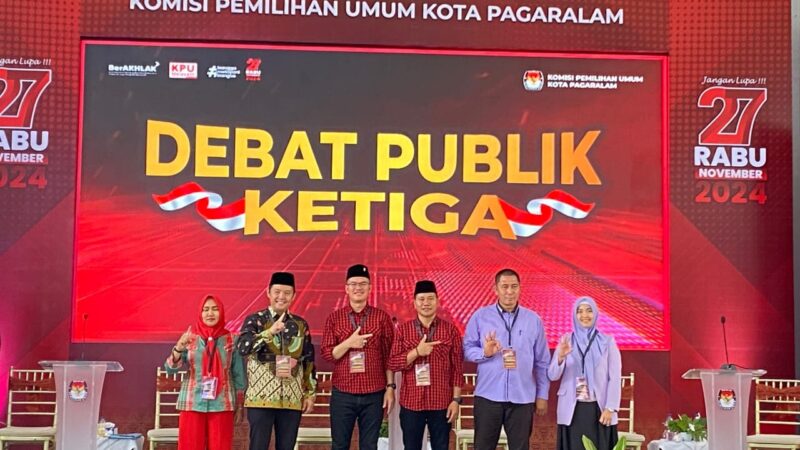 Menguasai Materi Debat, Paslon Alpian Maskoni – Alfikrianyah (ALAF) Layak Pimpin Kota Pagaralam  2024- 2029