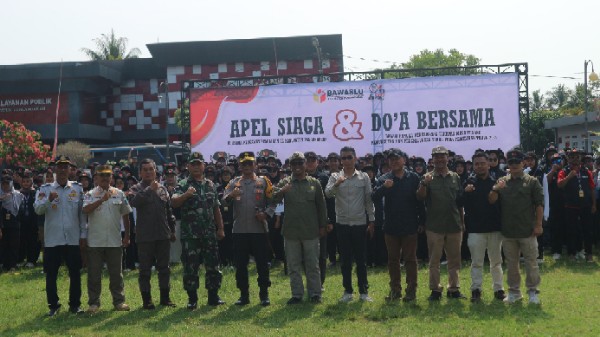 BAWASLU  KABUPATEN  PANGANDARAN GELAR APEL SIAGA DAN DO’A BERSAMA