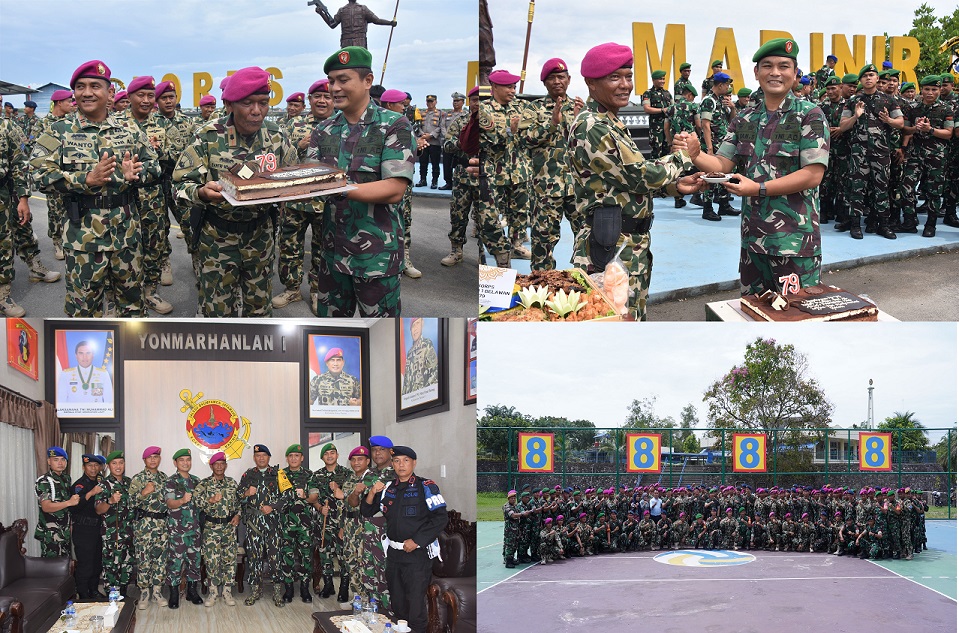 Pangdam I/BB Sampaikan Dirgahayu ke-79 untuk Korps Marinir TNI AL