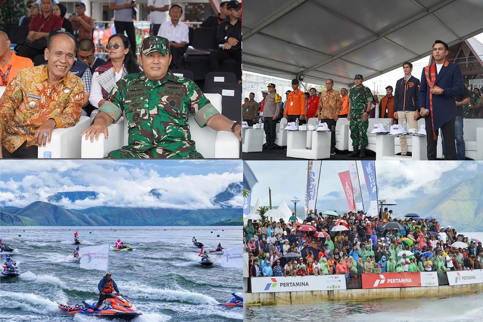 Danrem 022/PT Hadiri Penutupan Kejuaraan Aqua Bike Jetski Word Championship Tahun 2024