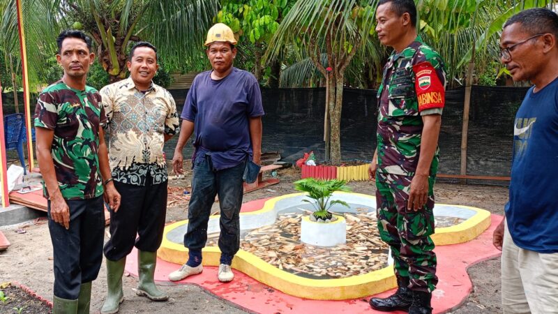 Babinsa Koramil 13/AN Dampingi Karyawan PTPN 3 Manfaatkan Lahan Kosong