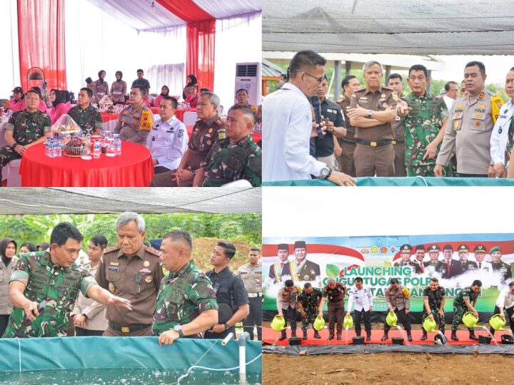 Kasdam I/BB Hadiri Launching Gugus Tugas Polri Mendukung Ketahanan Pangan di Polda Sumut