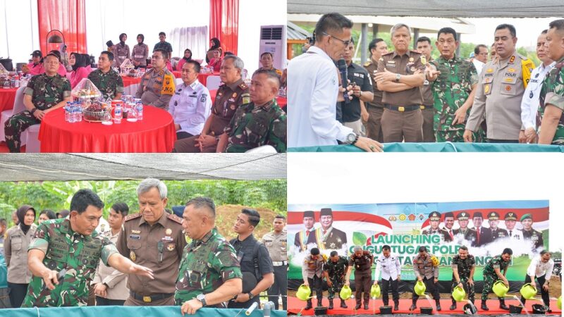 Kasdam I/BB Hadiri Launching Gugus Tugas Polri Mendukung Ketahanan Pangan di Polda Sumut