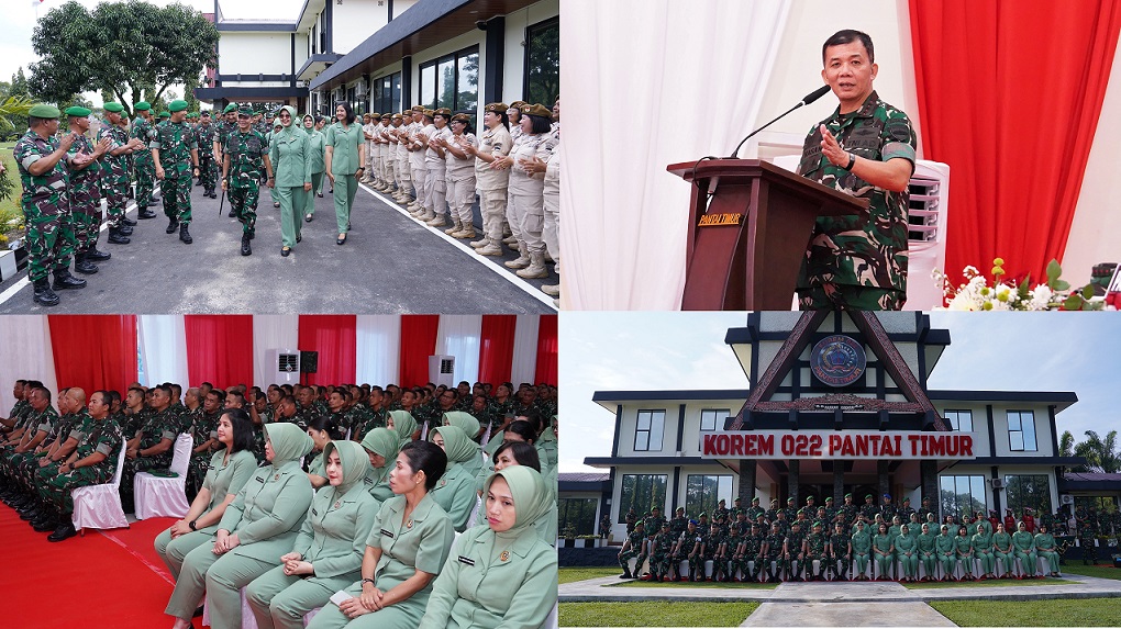 Pangdam I/BB Ucapkan Terima Kasih dan Apresiasi Tinggi untuk Prajurit Korem 022/PT dan Rindam I/BB