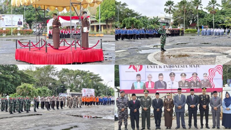 Kodim 0314/Inhil Gelar Upacara Peringatan Hari Bela Negara ke-76