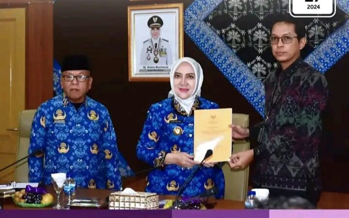 Bupati Musirawas Hj.Ratna Machmud Terima Tindaklanjuti Rekomendasi Hasil Pemeriksaan BPK