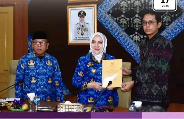 Bupati Musirawas Hj.Ratna Machmud Terima Tindaklanjuti Rekomendasi Hasil Pemeriksaan BPK