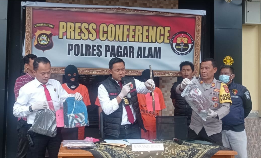 Pengeroyokan Berujung Meninggal Dunia Akhirnya Pelaku Di Amankan Polres Pagaralam