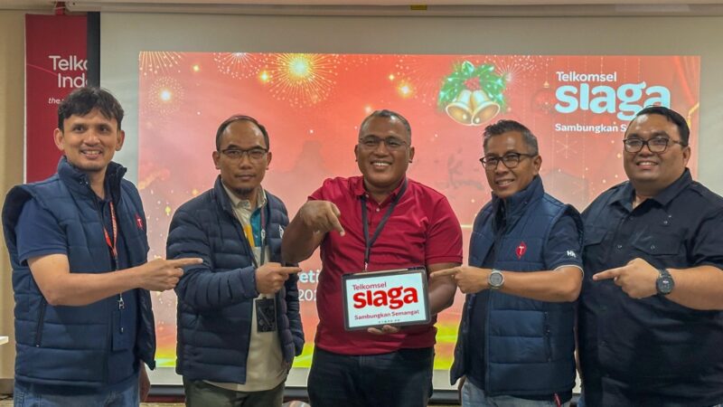 Sambut Nataru 2024-2025 Telkomsel Siaga Area Pamasuka Pastikan Layanan Digital Terdepan