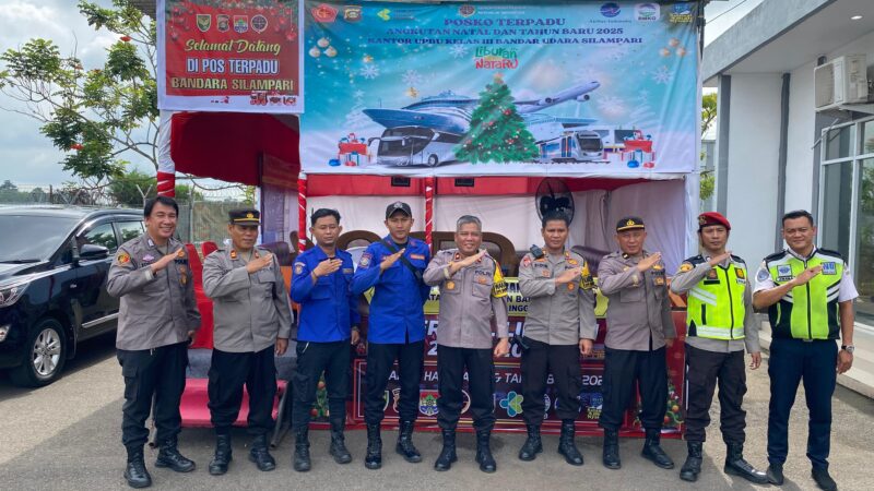 Polres Kota Lubuklinggau Dirikan Pos Pelayanan Pengamanan Terpadu Nataru 2024