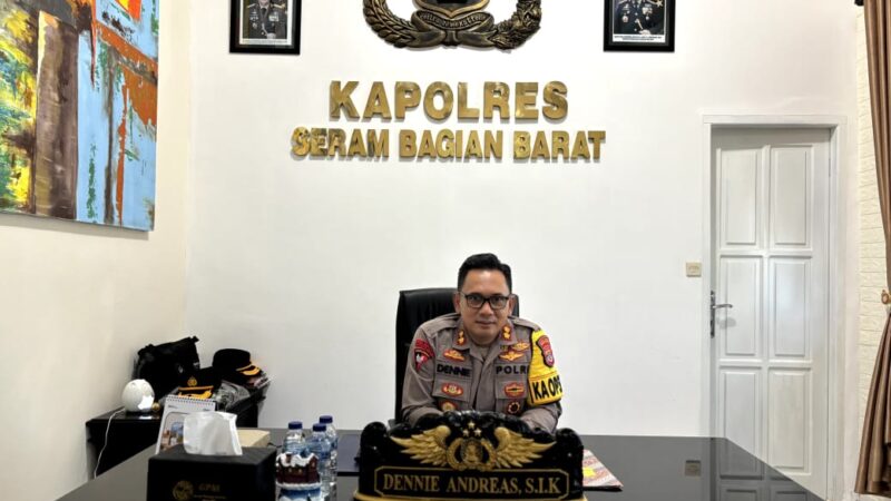 Pasca Konflik Hatusua-Waipirit Kapolres SBB Ajak Warga Jaga Persaudaraan