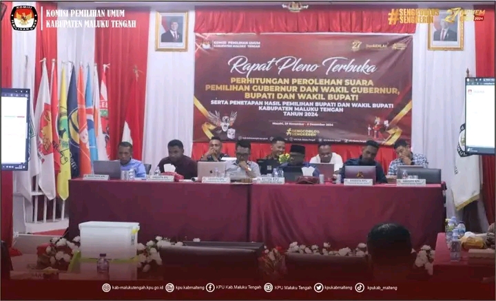 Pleno KPUD Malteng: Ozan-Mario Menang Pimpin Pamahanunusa