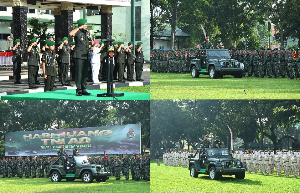 Pangdam I/BB Tekankan Komitmen Berjuang Bersama Rakyat pada Hari Juang TNI AD ke-79