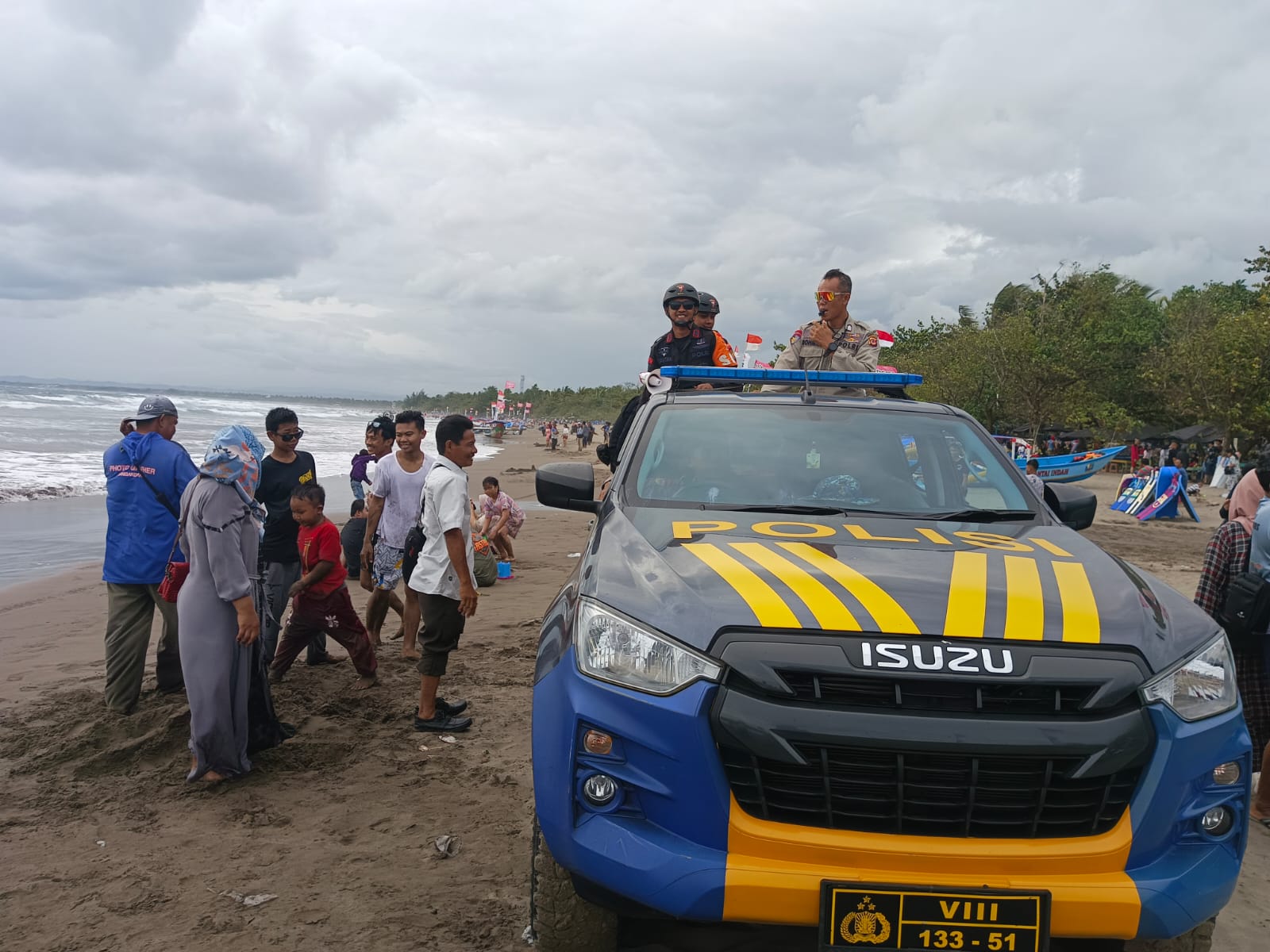 Pengabdian Tanpa Batas, Bripka Anditya Gugur Selamatkan Wisatawan di Pantai Pangandaran