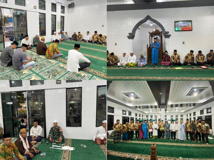 Babinsa Koramil 01/AK Hadiri Safari Sholat Subuh Berjamaah di Masjid Raudhatul Jannah di Desa Damuli Kebun