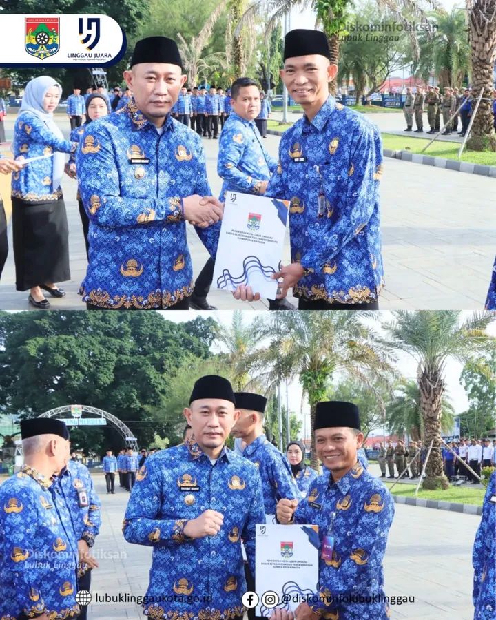 Pimpin Apel Bulanan, Wali Kota Lubuklinggau H Rachmat Hidayat: Disiplin Aparatur Sebagai Pondasi Kinerja  ‎