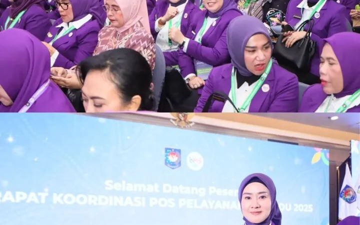 Ketua TP Posyandu Kota Lubuk Linggau Hadiri Rakornas Posyandu  ‎