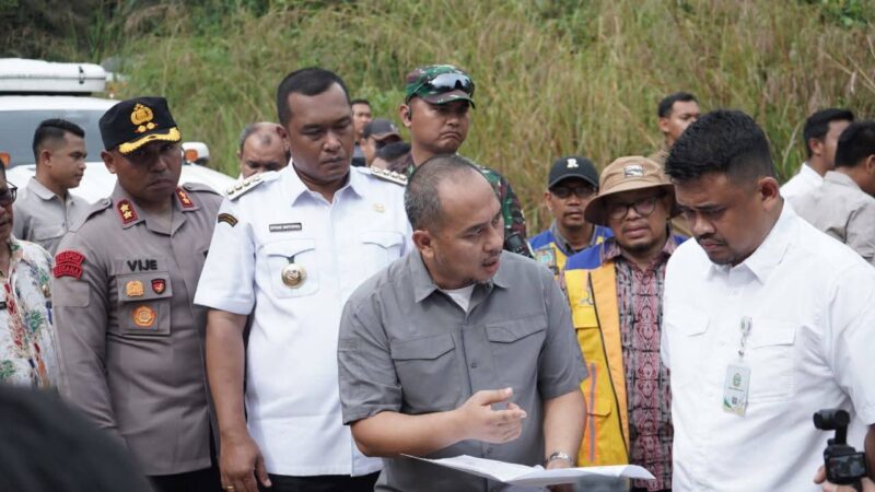 Gubsu Sebut Jalan Batas Toba-Labura Dikerjakan Tahun Depan