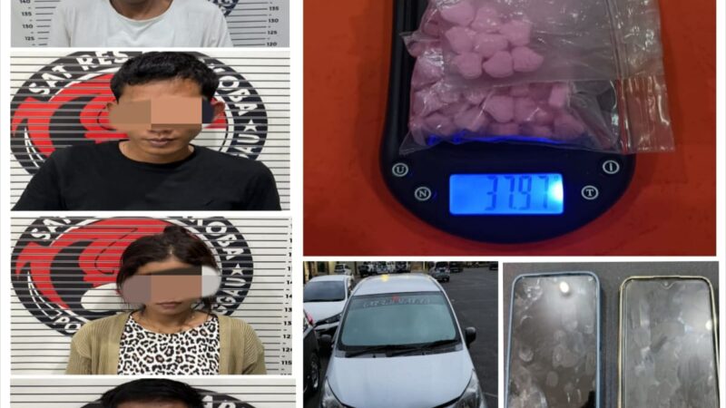 Satuan Reserse Narkoba Polres Lubuk Linggau Polda Sumatera Selatan , Ungkap Kasus Narkotika Jenis Ekstasi Sebanyak 108 Butir Berhasil Disita