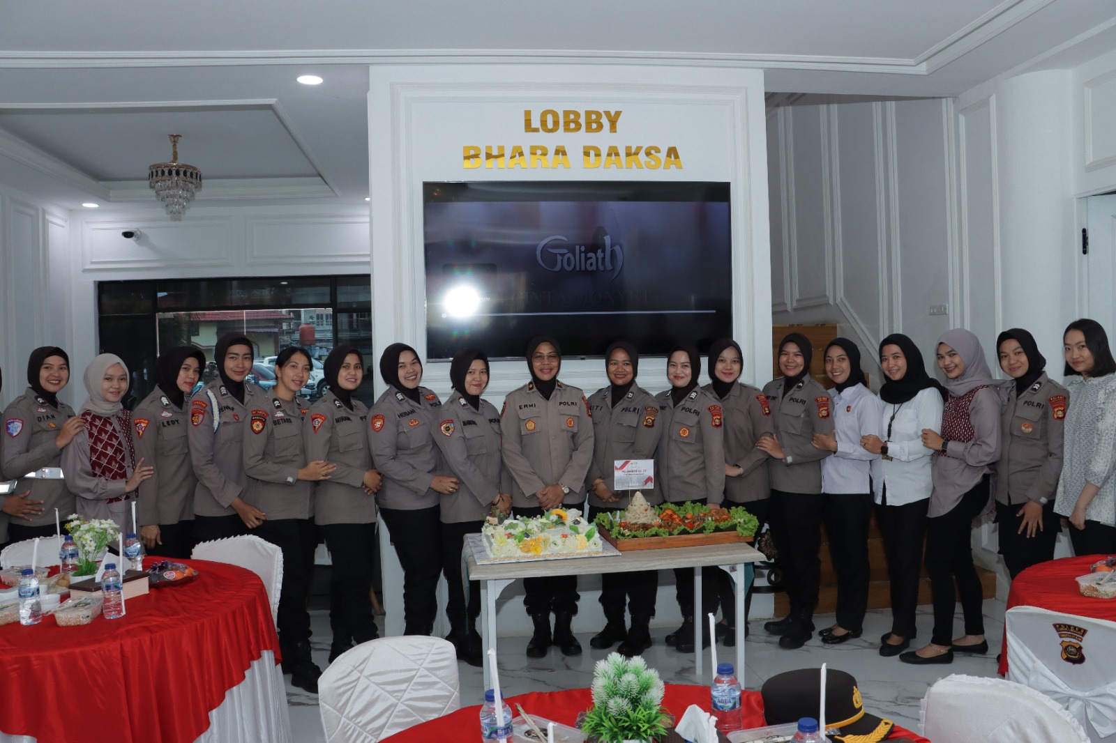 Polres Lubuklinggau Gelar Perayaan Hari Ulang Tahun (HUT)  Polwan ke-77 