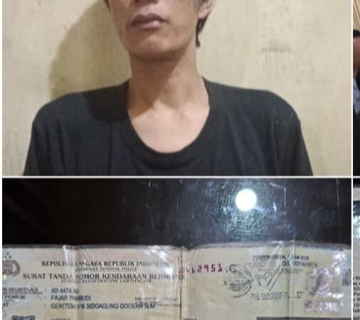 Nekat Seorang Anak Yang Tega Mencuri Motor Milik Orang Tuanya Sendiri Berakhir di Tangan  Polsek Lubuk Linggau Barat I