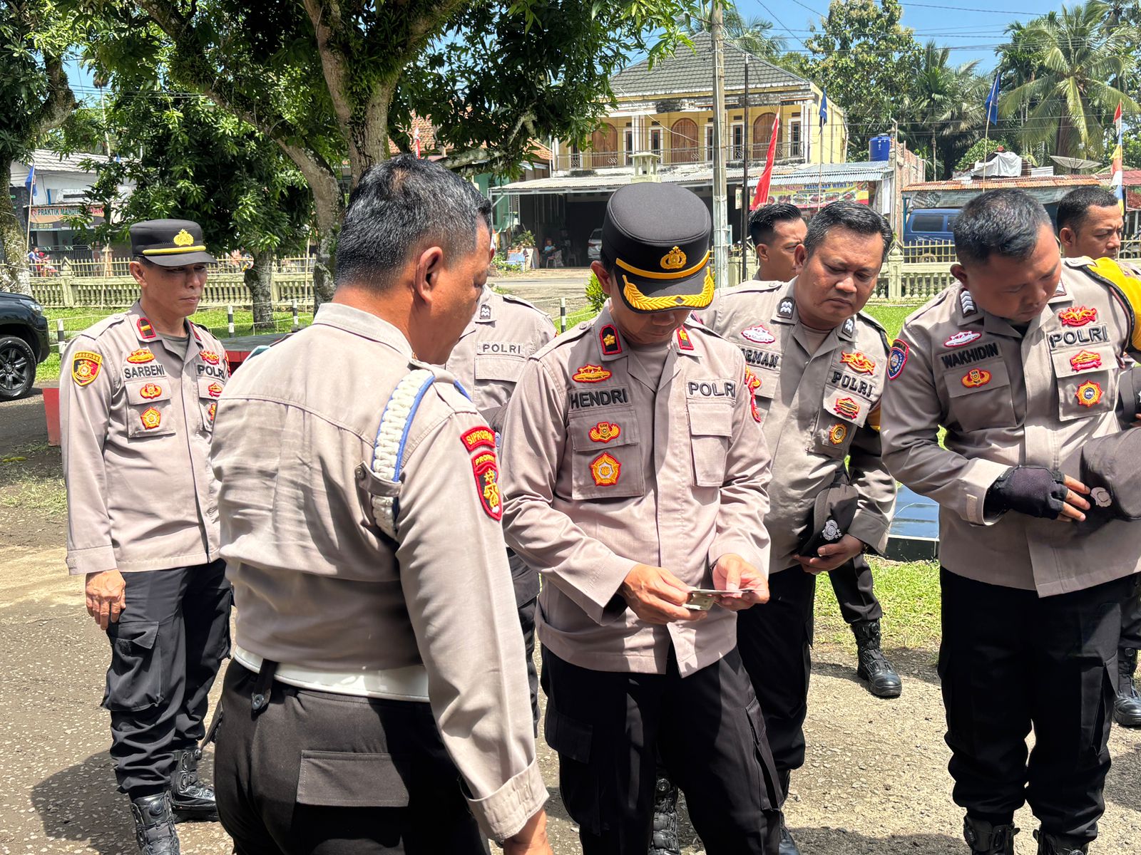 Tingkatkan Disiplin, Polres Musi Rawas Gelar Operasi Penegakan Ketertiban dan Disiplin di Polsek Jajaran