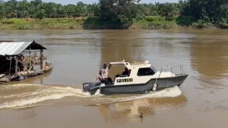 Seorang Pencari Ikan Tenggelam di Sungai Musi, Polsek Muara Lakitan Polres Musi Rawas Sigap Lakukan Pencarian Korban 