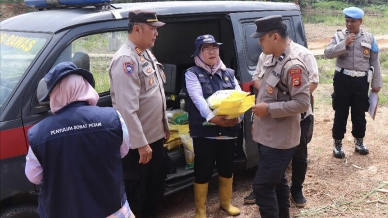 Polres Musi Rawas Bersinergi Bulog Cabang Lubuklinggau Gelar Kegiatan Gerakkan Pangan Mura di Desa Suro