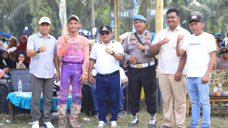 Wabup Pimpin Pelepasan Final Super Grasstrack Championship 2025 Piala Bupati Labuhanbatu