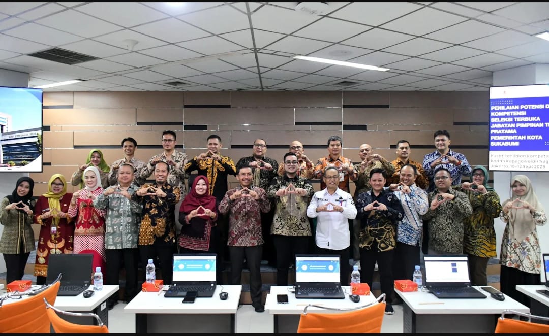 Wakil Wali Kota Sukabumi Hadiri Pembukaan Assessment Seleksi JPT Pratama