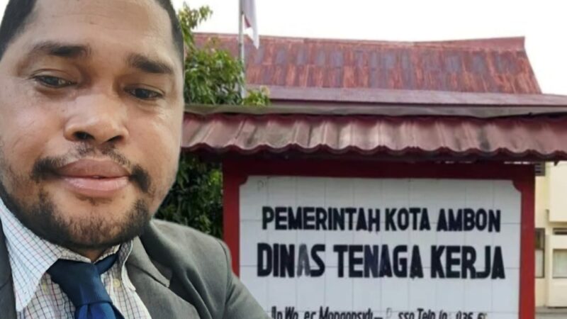 Ketua SBSI Provinsi Maluku Kesal Pelayanan Disnaker Kota Ambon