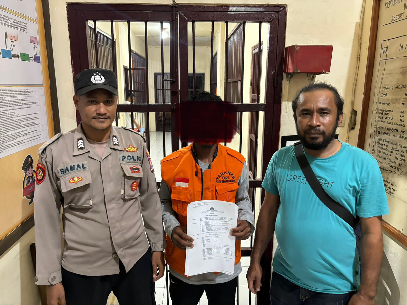 Polres SBB Tetapkan La Endo Tersangka Penganiayaan Mengakibatkan Kematian Askar Rehalat