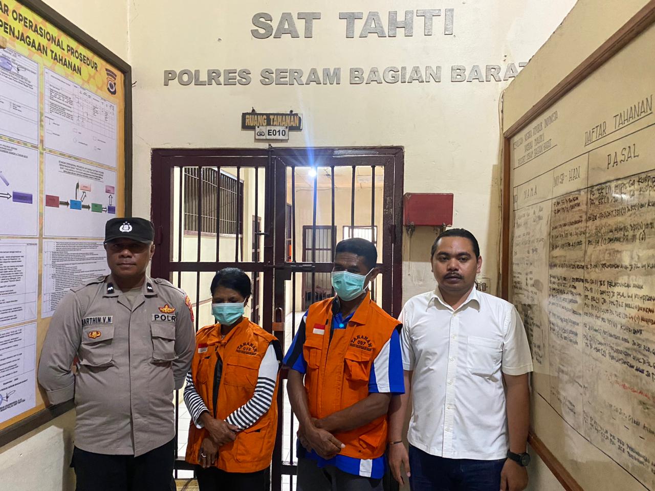 Polres SBB Tetapkan Dua Tersangka Kasus Korupsi ADD/ DD Desa Manusa