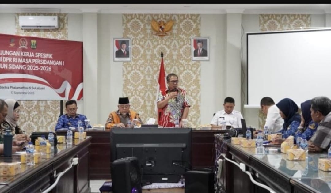 Wakil Bupati Sukabumi Terima Kunjungan Wakil DPR RI RI Komisi VIII