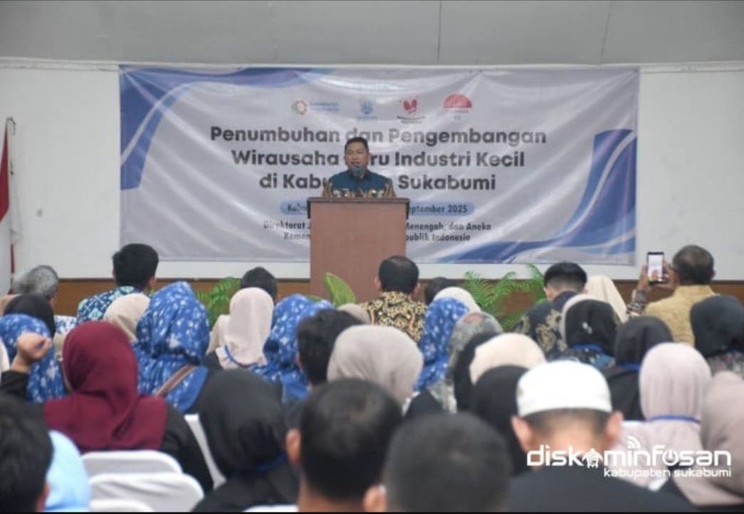 Wakil Bupati Sukabumi Tegaskan Pentingnya Inovasi Bagi UMKM agar dapat bersaing di pasar bebas