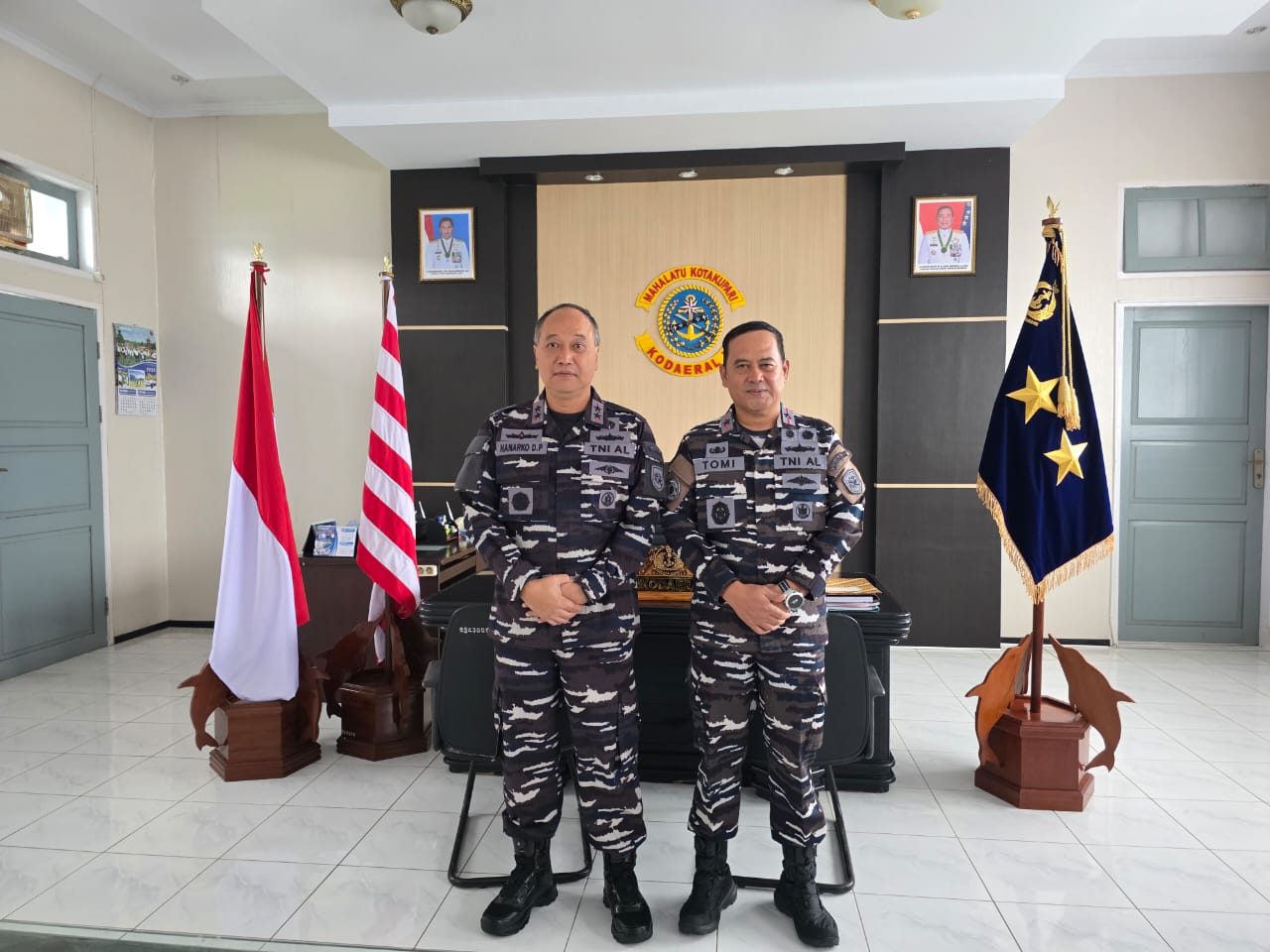 Dankodaeral IX Ambon Terima COURTESY CALL