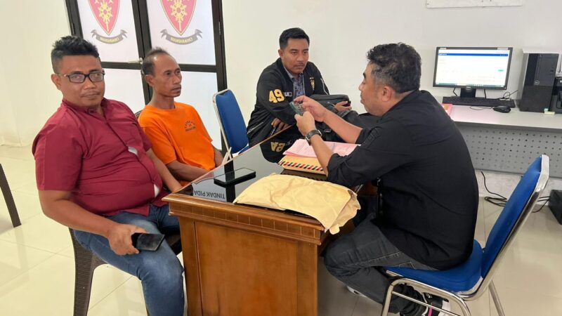 Polres MBD Serahkan Tersangka Kasus Dugaan Pembunuhan ke JPU