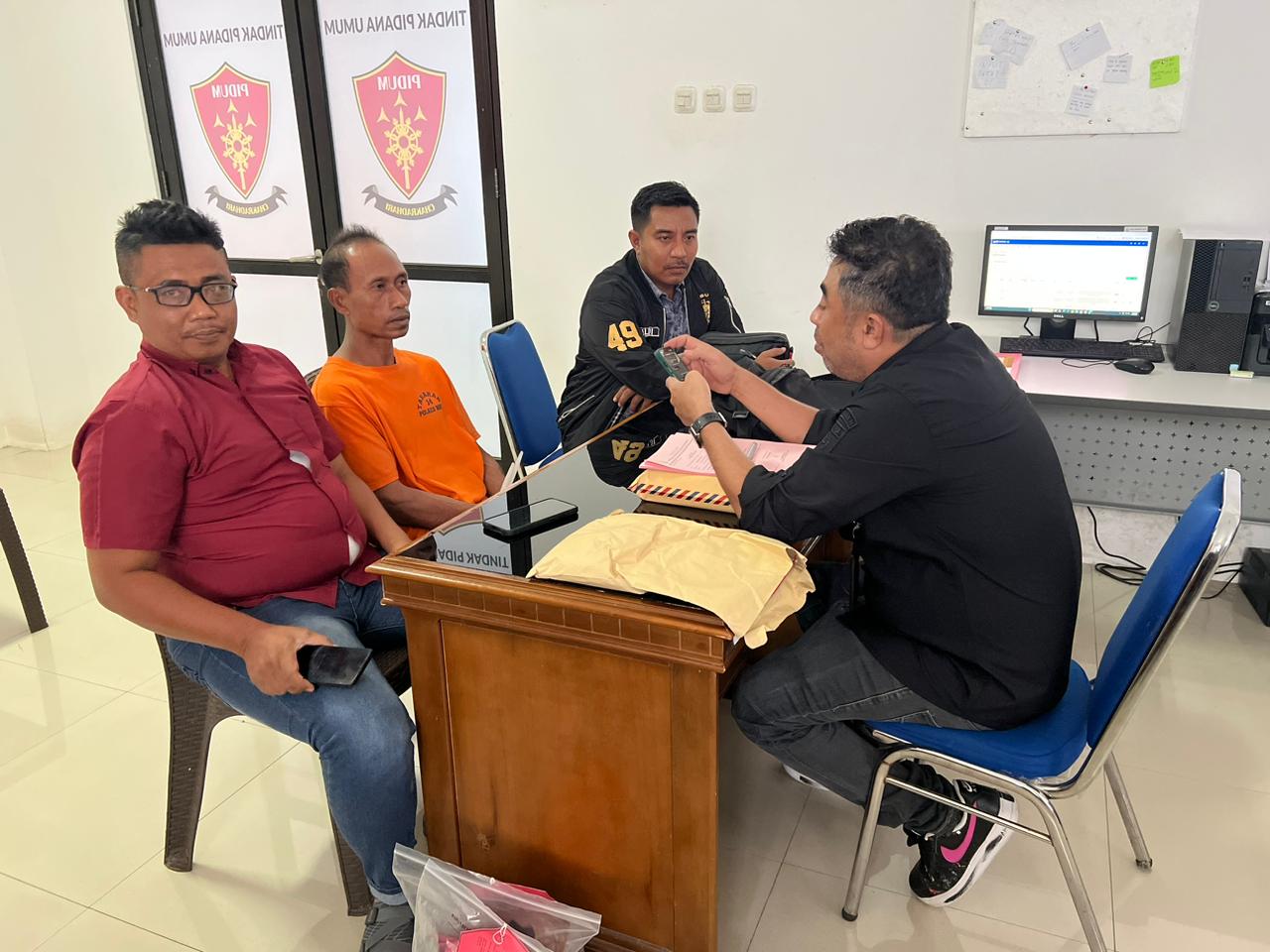 Polres MBD Serahkan Tersangka Kasus Dugaan Pembunuhan ke JPU