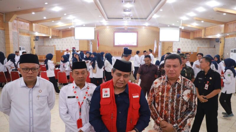 Wabup Katamso Hadiri Pelantikan Dewan Kehormatan dan Pengurus PMI Tanjab Barat 2024-2029