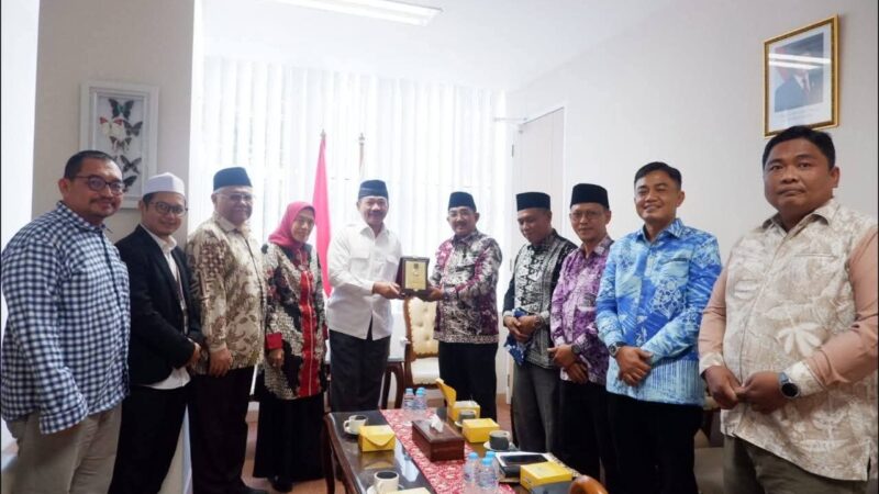 Bupati Anwar Sadat Silaturahmi ke BAZNAS Pusat, Bahas Kolaborasi Program Sosial di Tanjab Barat