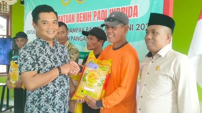 Anggota Dprd Pangandaran Berikan Apresiasi kepada Bupati Citra Atas Inisiatif Dorong Turunnya Bantuan Untuk Petani Terdampak Banjir