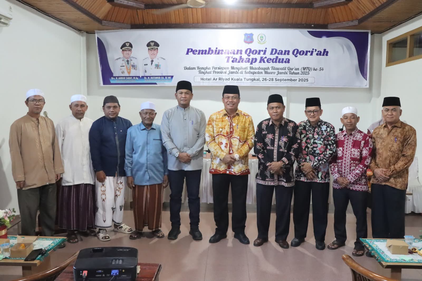 Wabup Katamso Buka TC Qori-Qoriah Tahap Kedua
