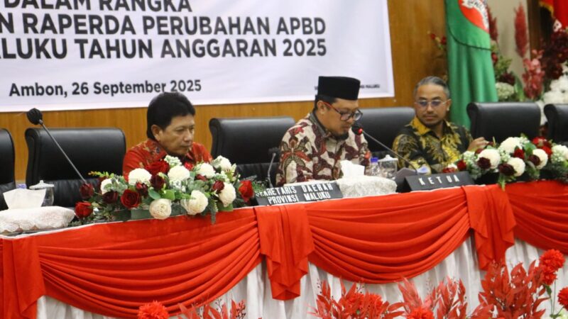 Perubahan APBD Maluku Disusul Realitis