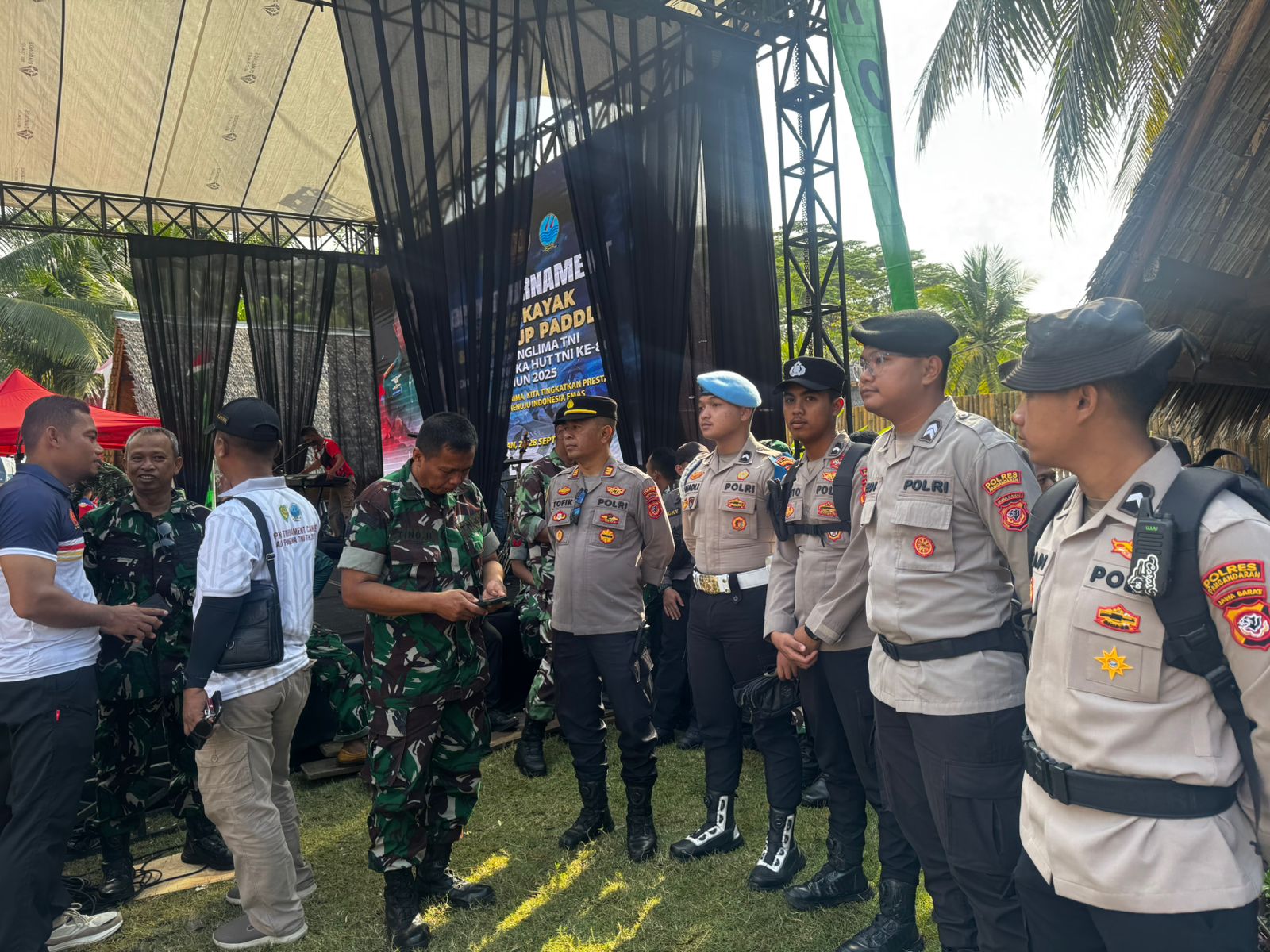 Polres Pangandaran Amankan Napak Jagat Pasundan Hariring 2025 di Cijulang