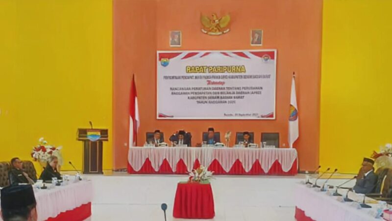 Empat OPD SBB Mengalami Perubahan Nomenklatur